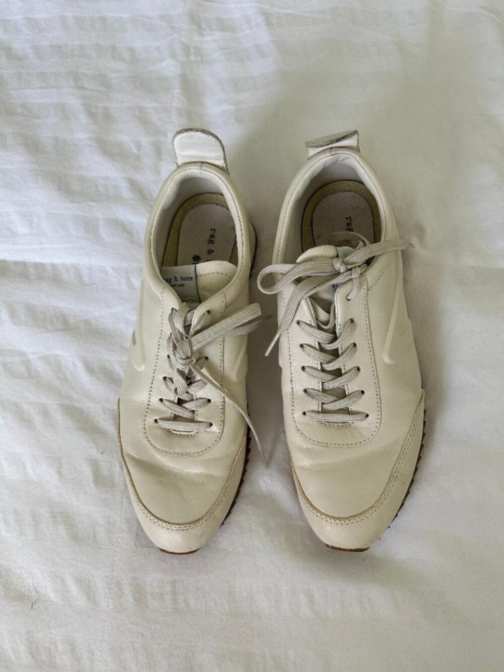 Women's Rag and bones white sneakers